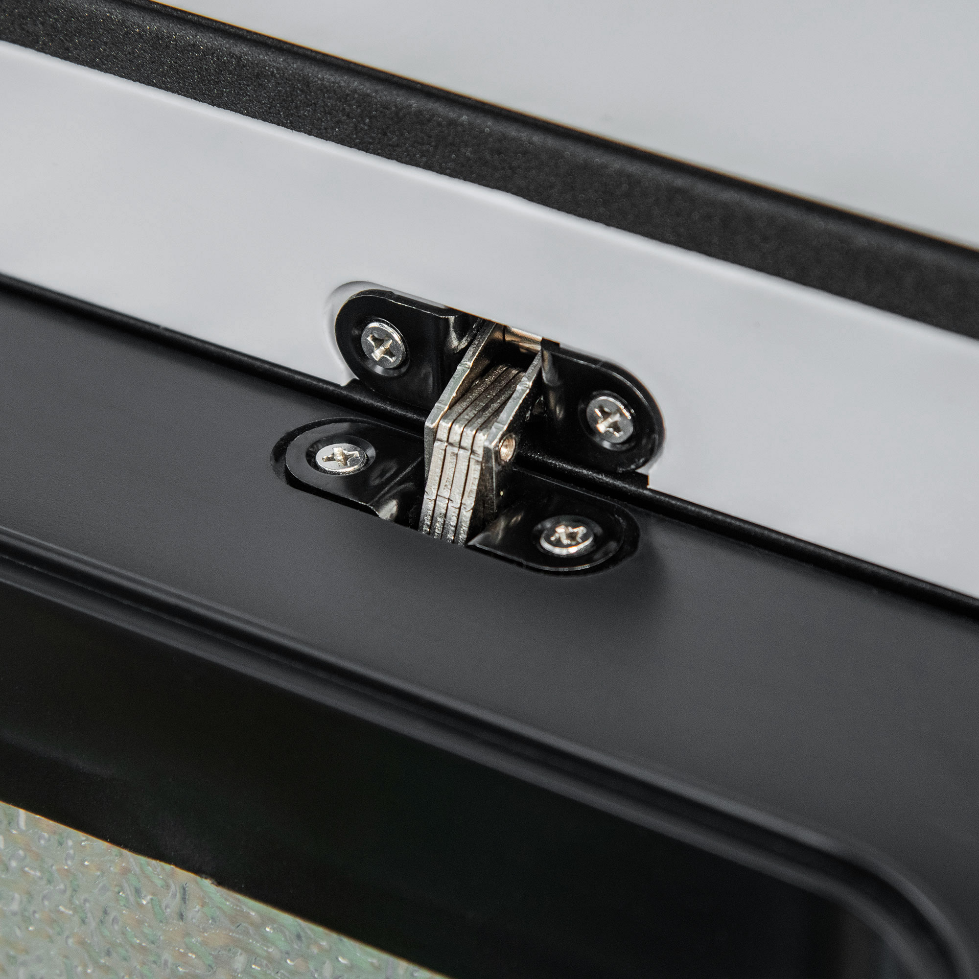 Kühlbox Auto 50L mit LCD-Anzeige 2 Modi Kompressor Autokühlschrank mit Griffe Boot Camper Reisen 12/24V DC und 110-240V AC Grau+Schwarz