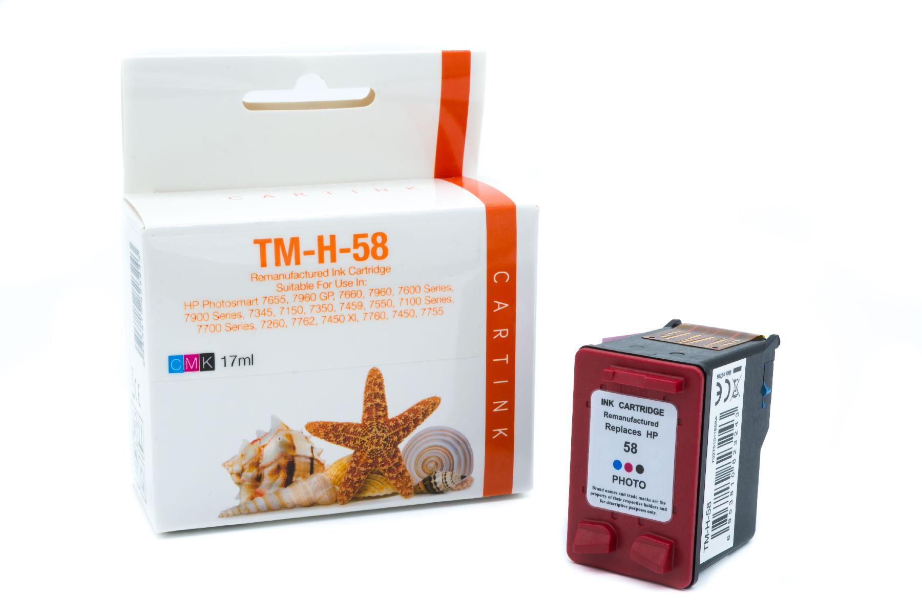 58 Refill Tinte Photo für HP / C6658A / 17ml 58 Refill Tinte Photo für HP / C6658A / 17ml