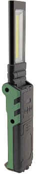 LED Akku-Arbeitsleuchte "FlapLED 500" / LiIon Akku, Magnethalter, 5W, 400lm,IP44