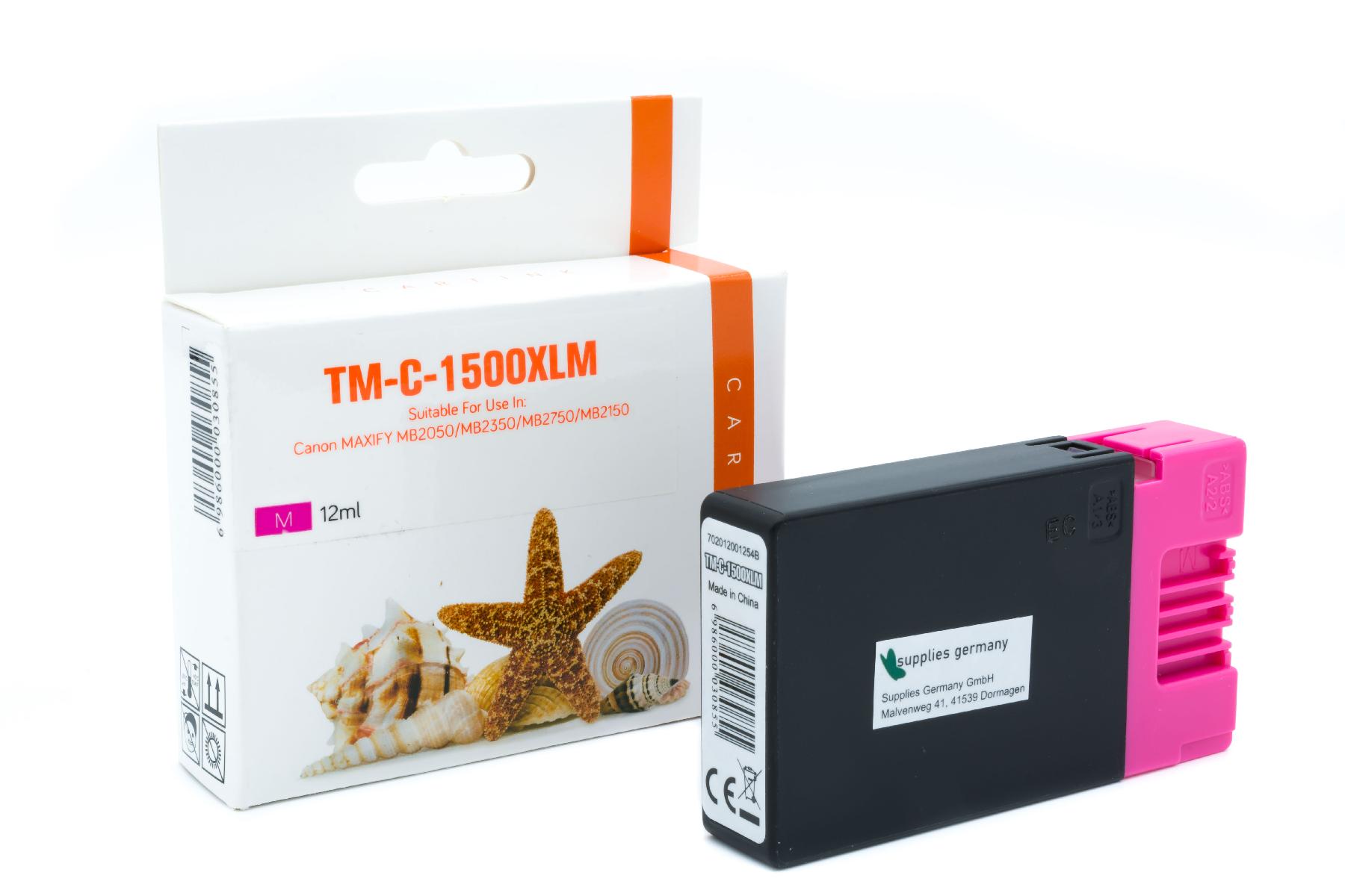 PGI1500MXL alternativ Seestern Tinte Magenta / 9194B001 / 12ml