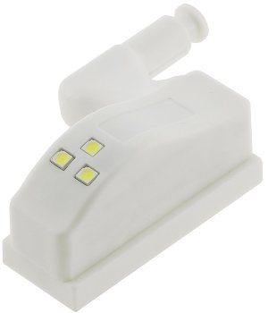 LED Schrankleuchte, 4er-Set / Batteriebetrieb, Drucksensor für Türen