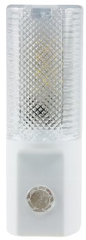 LED Nachtlicht mit Tag/Nacht-Sensor / 230V, warmweiße LEDs, nur 1W