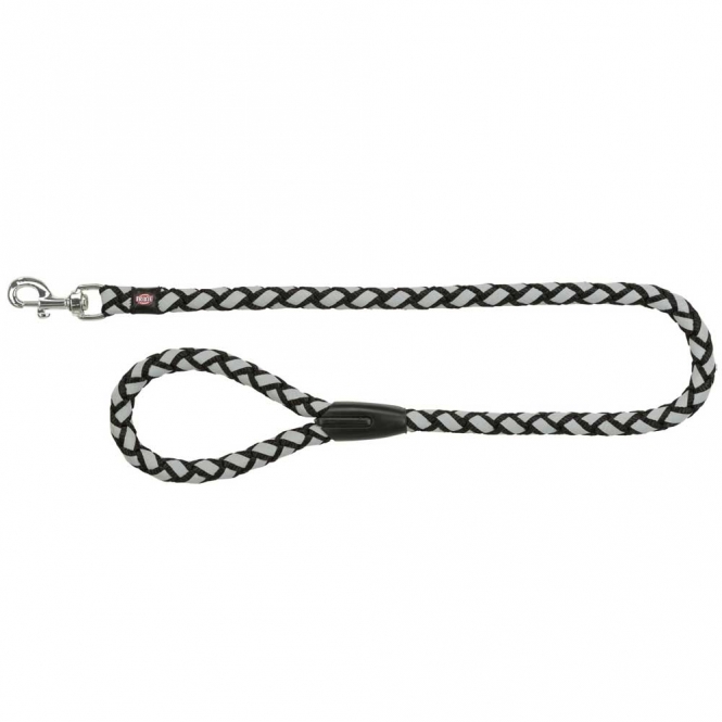 Trixie Cavo Reflect Leine - 1 m - Schwarz / L-XL Trixie Cavo Reflect Leine - 1 m - Schwarz / L-XL