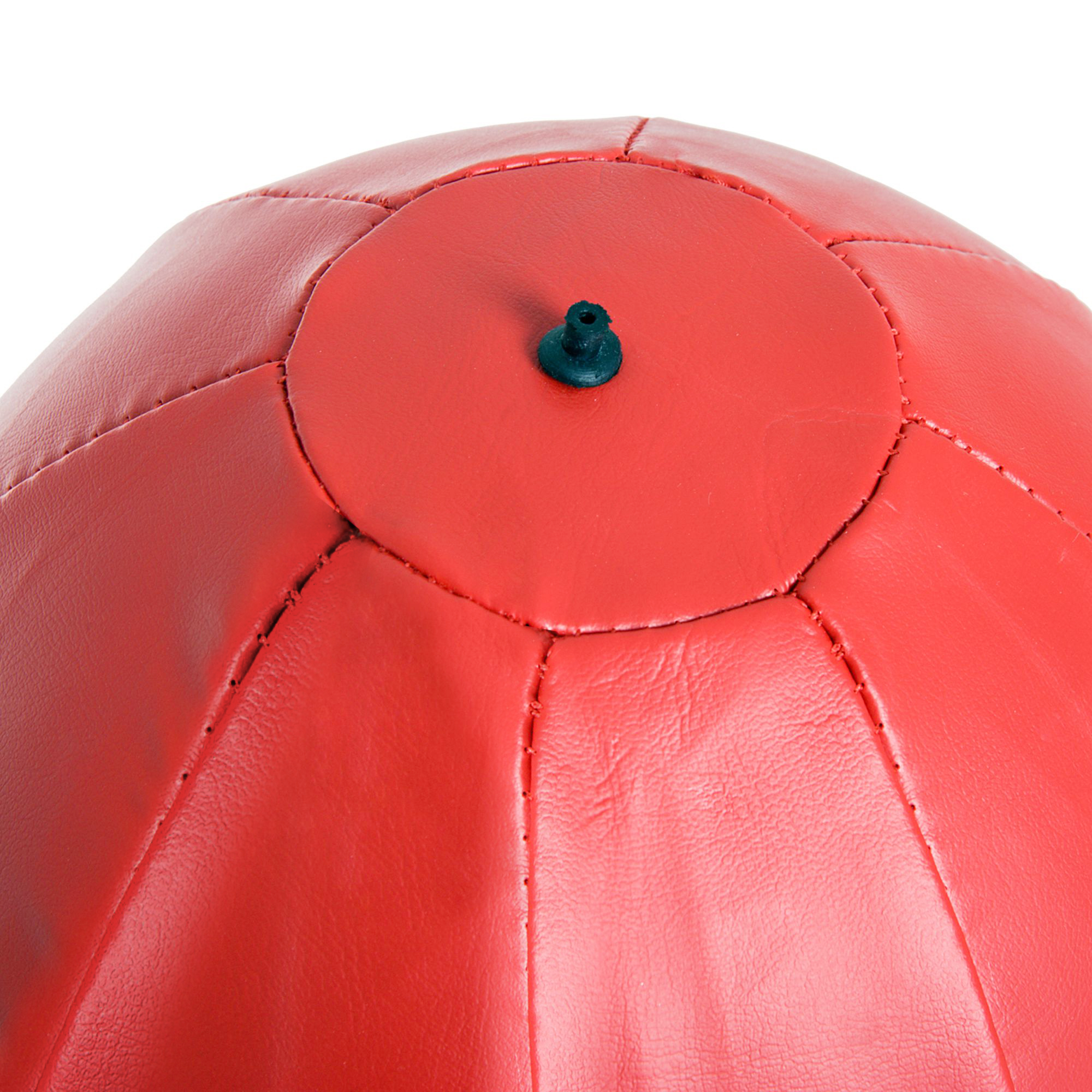 Box-Set mit Punchingball, höhenverstellbar, inkl. Boxhandschuhe, 126-144cm, Rot