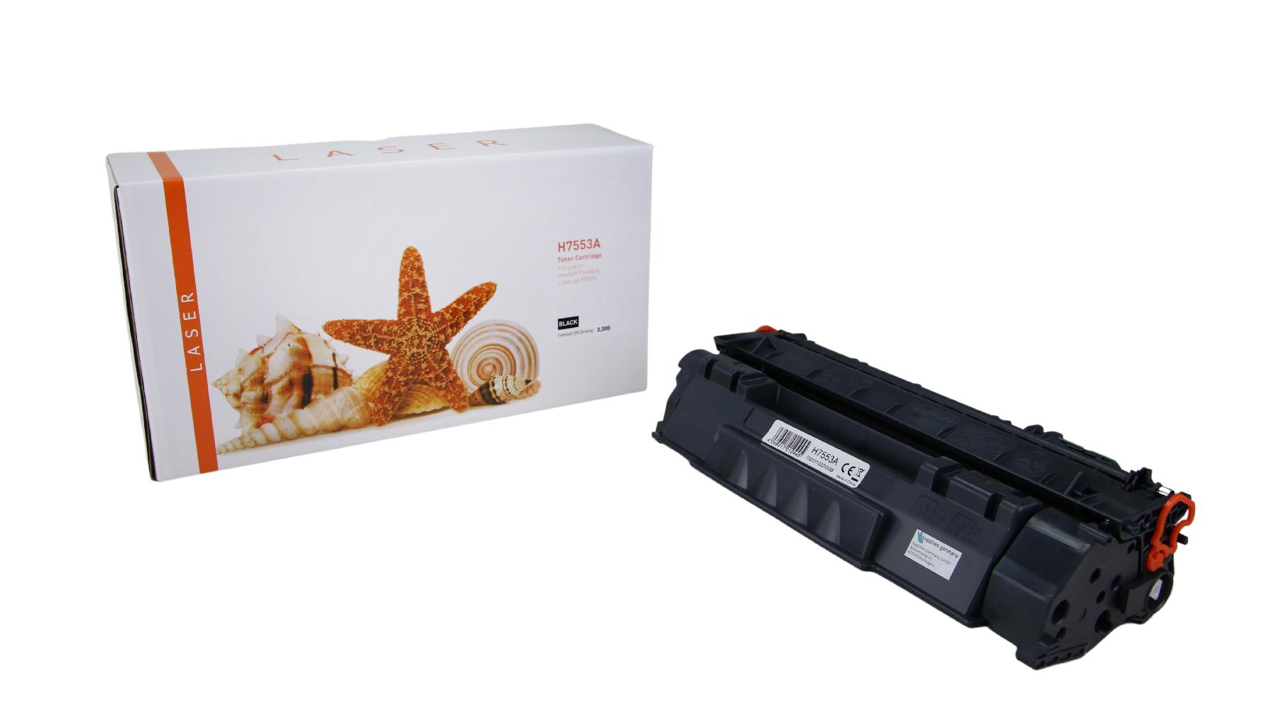 Q7553A alternativ Toner schwarz für HP / Q7553A / 3.000 Seiten