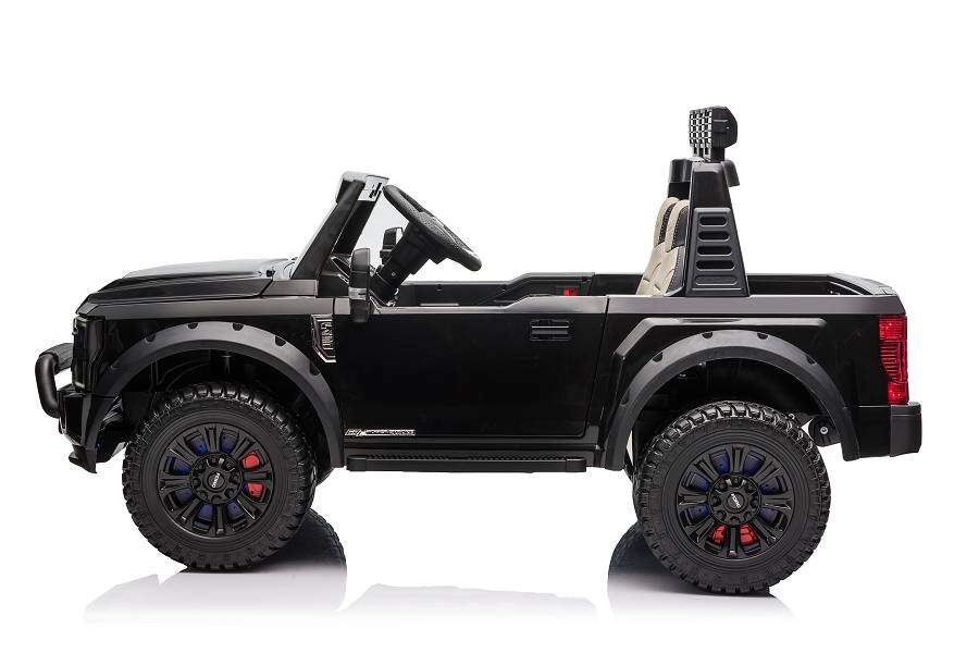 Kinderfahrzeug Ford Super Duty - schwarz - 12V-Version