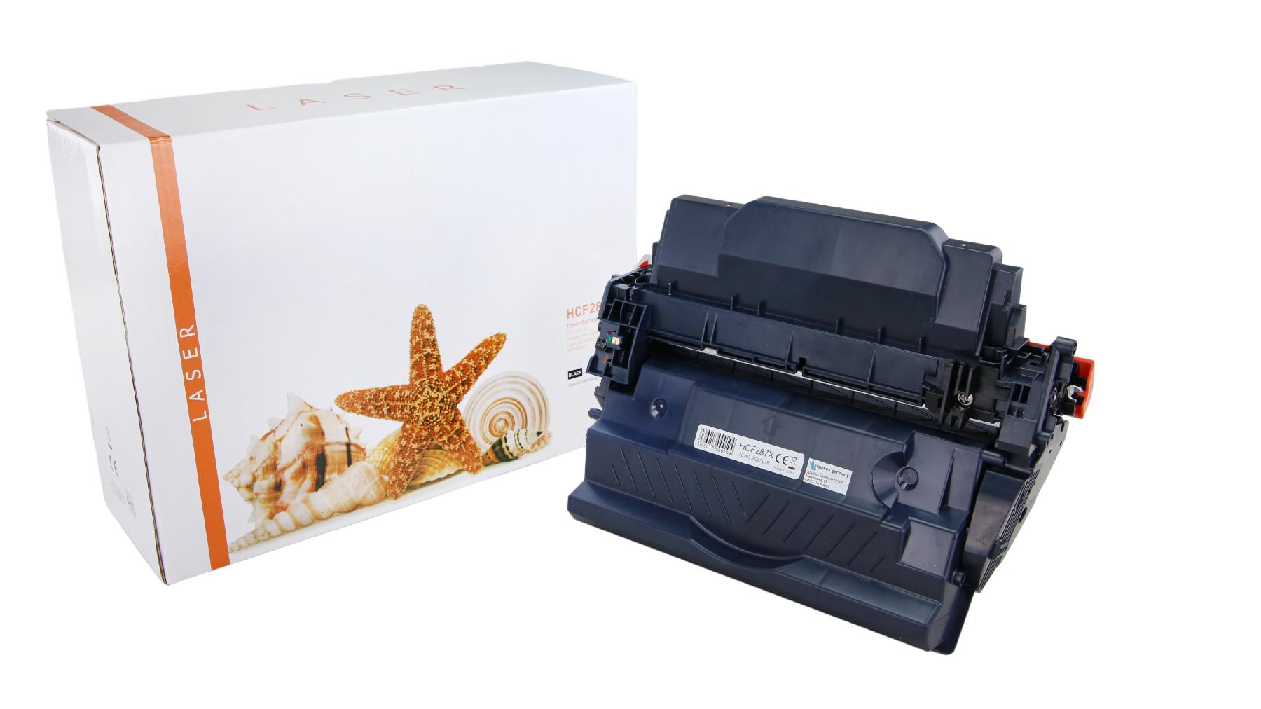 CF287X alternativ Toner black für HP / CF287X / 18.000 Seiten