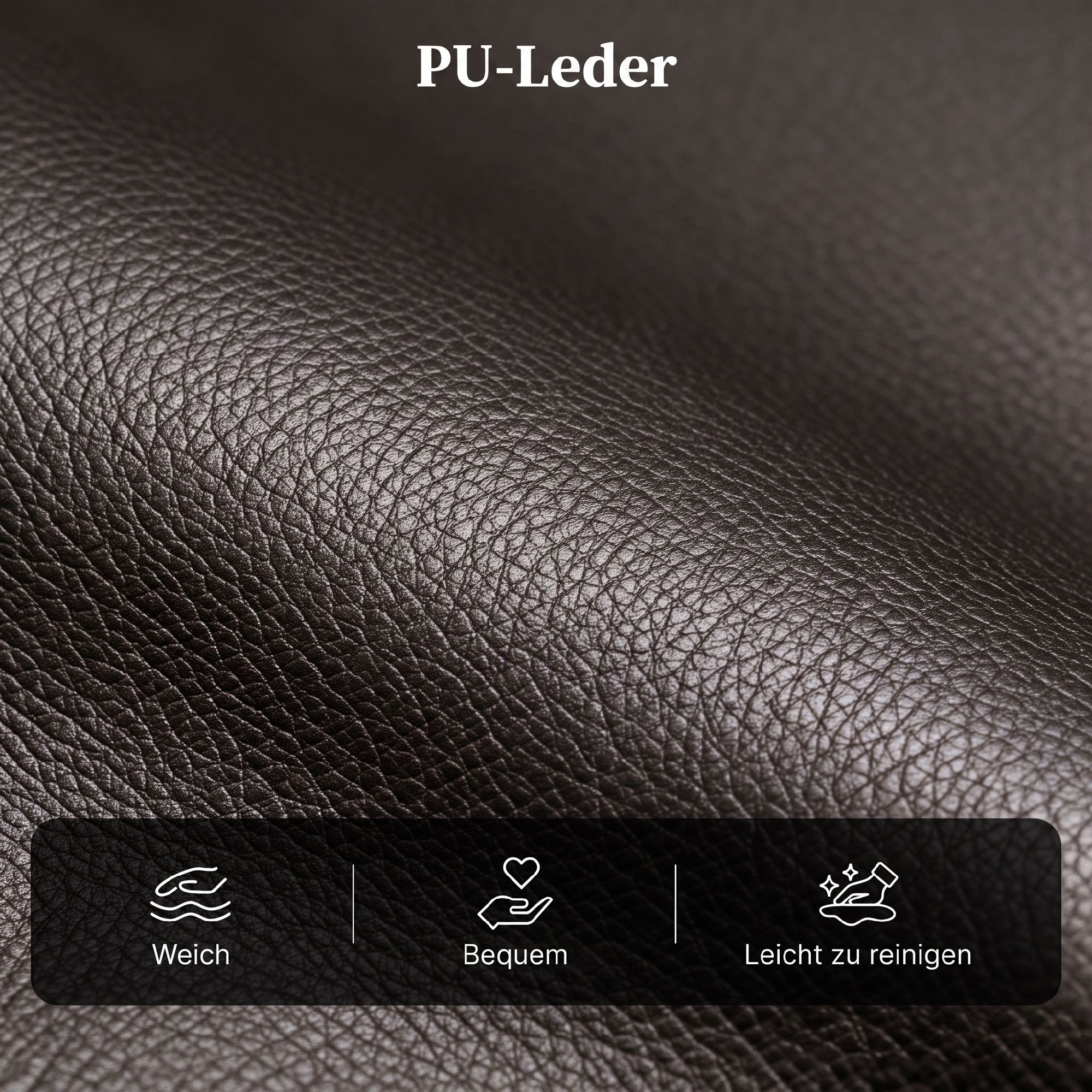 Relaxsessel Fernsehsessel mit Vibrationsmassage, Liegefunktion, 2 Massagepunkte, Fernbedienung, 68 x 88 x 98 cm Braun