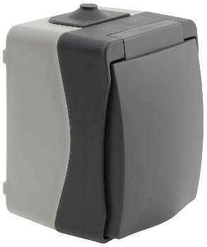 NUQUI Feuchtraum Steckdose / IP54, Aufputz, 250V~/ 16A