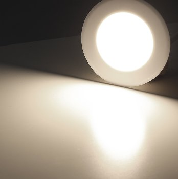 LED-Einbauleuchte "EBL-HV65w", weiß / 2 Watt, 230V, 4200K, 237Lm, neutralweiß
