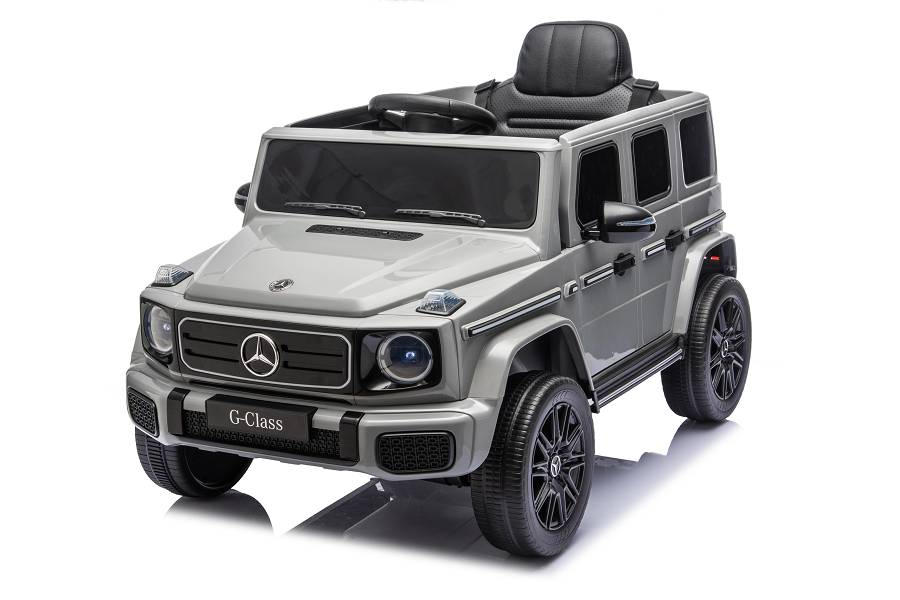 Kinderfahrzeug Mercedes AMG G580 - silber
