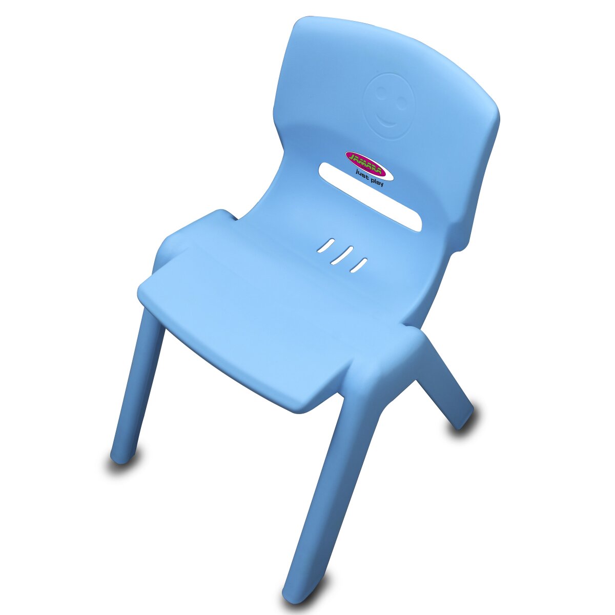 Kinderstuhl Smiley bis 100 KG blau Kinderstuhl Smiley bis 100 KG blau