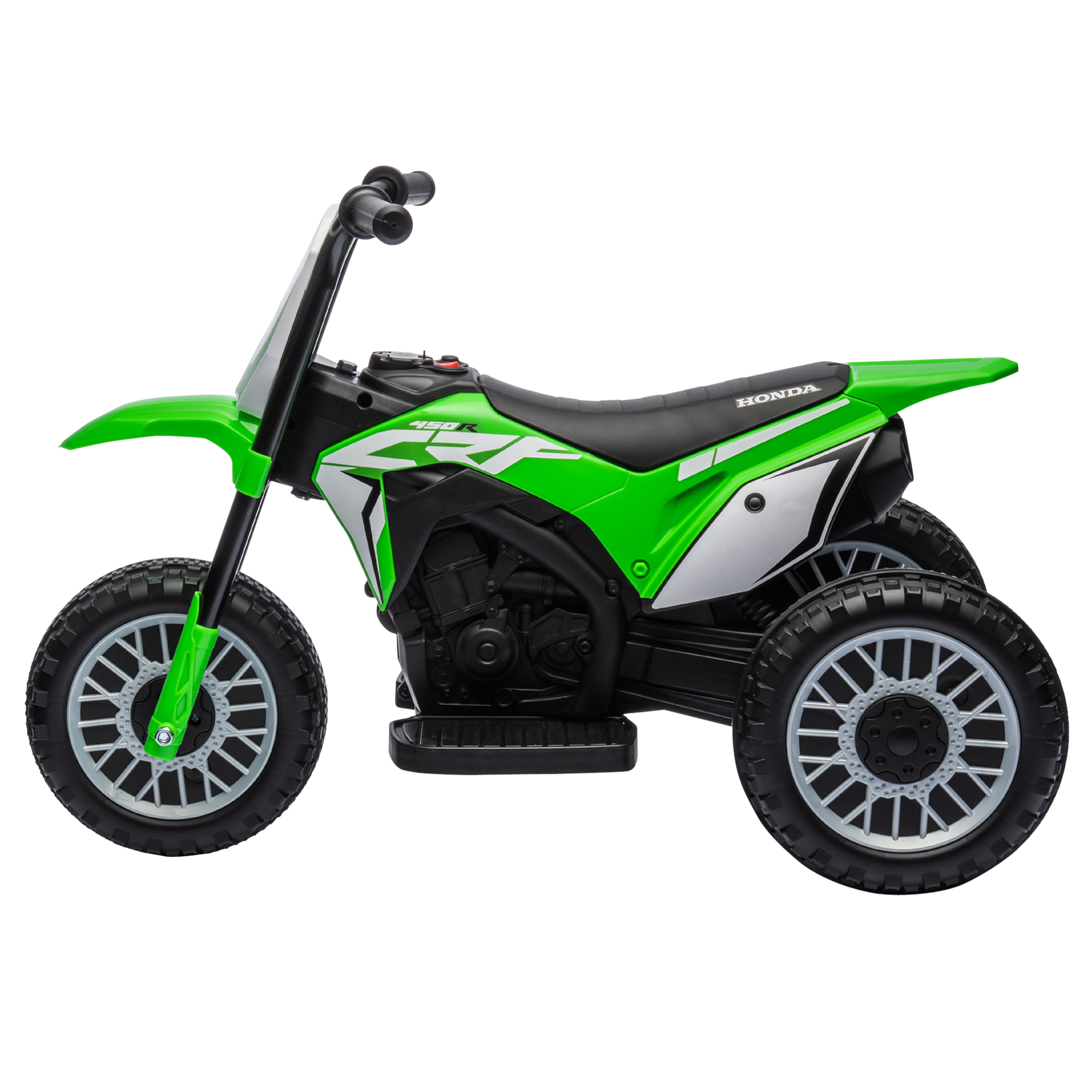Elektro Kindermotorrad Honda, 3 km/h, Soundeffekte, für 18-36 Monate, Grün