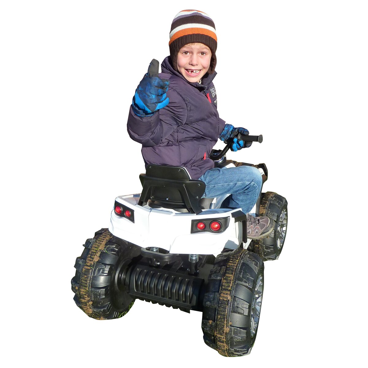 Kinderfahrzeug Quad Protector weiß
