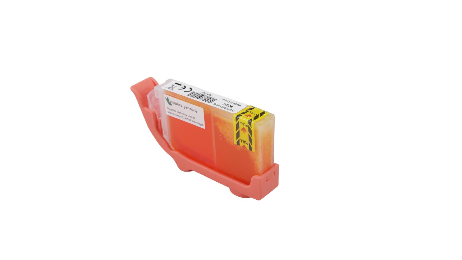 BCI3Y alternativ Tinte gelb für Canon  / 4482A002 / 14ml