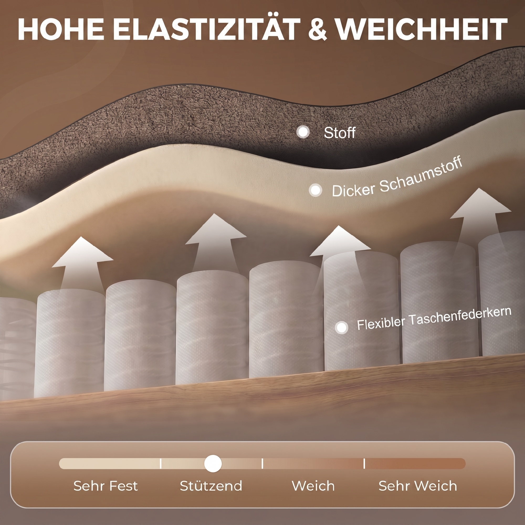 Relaxsessel, 360° Drehbarer Liegesessel mit Wolkenweichem Samtstoff, Breitem Sitz, für Wohnzimmer, Khaki