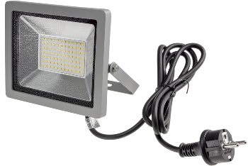 LED-Fluter SlimLine "CTF-SLT 30" silber / 30W, 2960lm, 4000K, neutralweiß, IP44