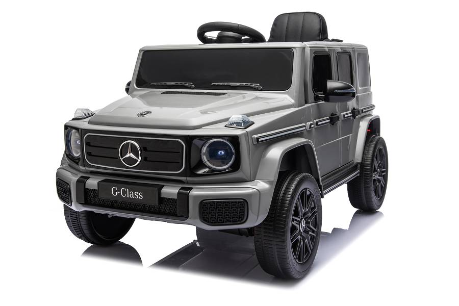 Kinderfahrzeug Mercedes AMG G580 - silber