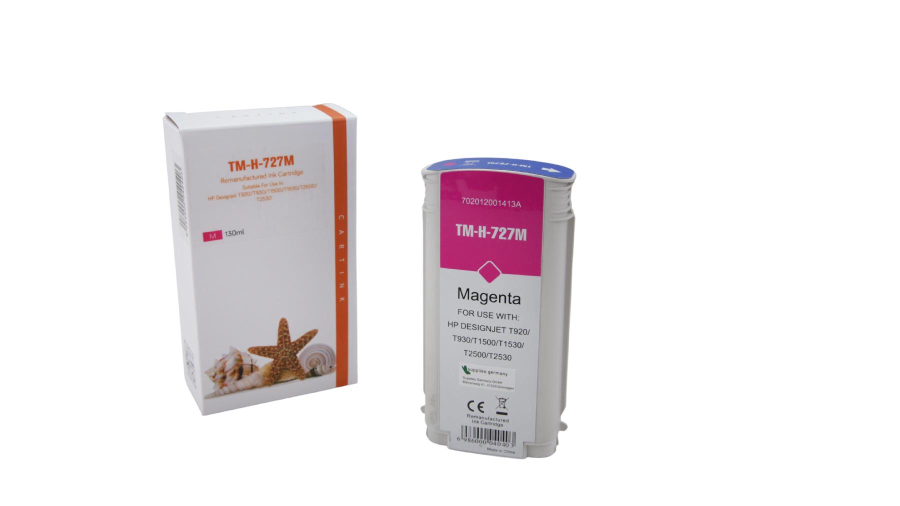 727M Refill Tinte Magenta für HP / B3P20A / 130ml 727M Refill Tinte Magenta für HP / B3P20A / 130ml
