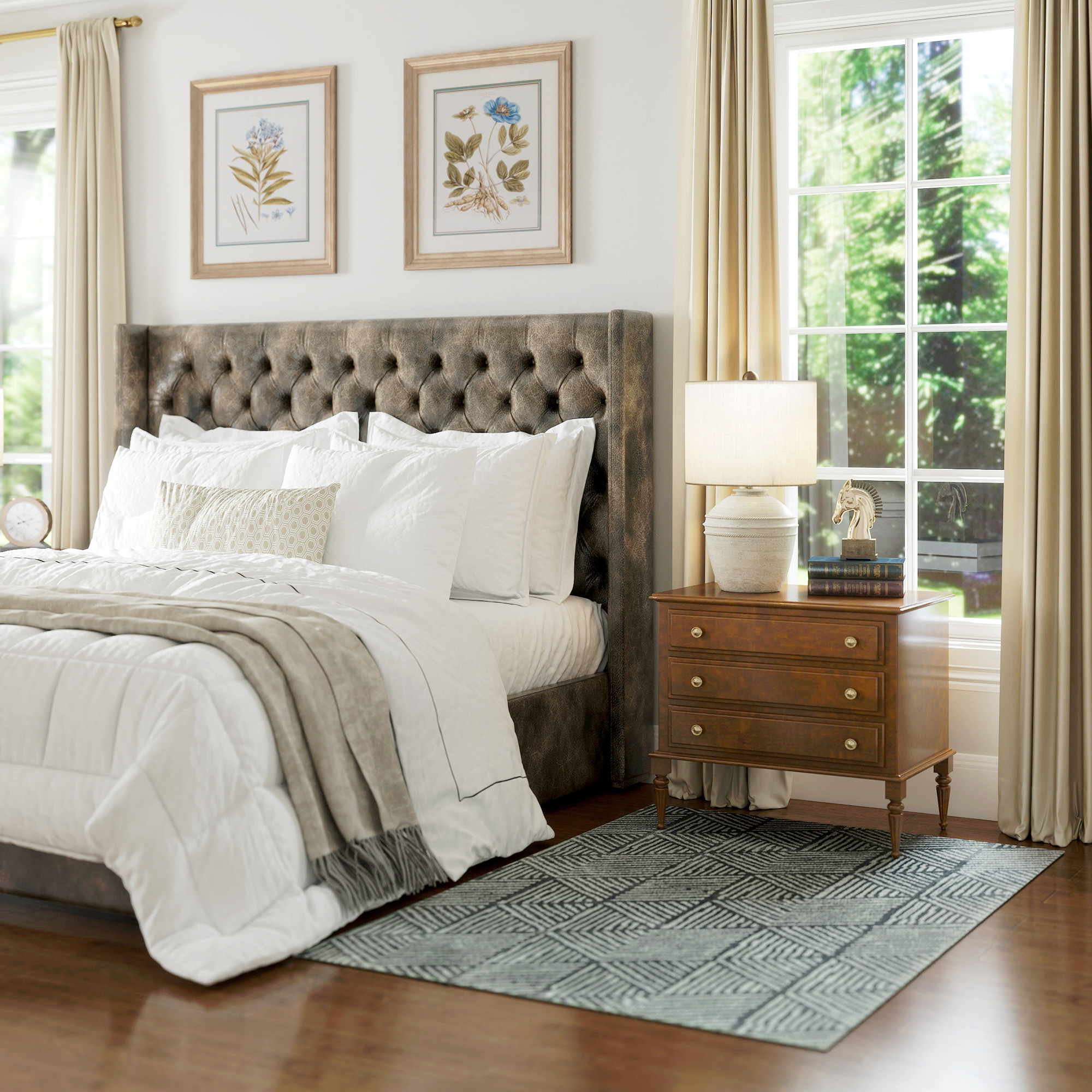 Teppich Wohnzimmerteppich im Modern Stil, waschbar Flächenteppich 150 x 80 cm Dunkelgrau