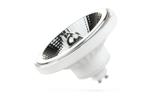 LED AR111 GU10 Strahler, 12W, 1200lm, 230V, 3000K, warmweiß, weiß