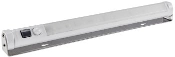 LED Unterbauleuchte mit Bewegungsmelder / Batteriebet., 9 SMD LEDs, 80lm, warmweiß