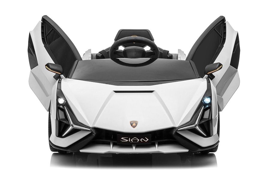 Kinderfahrzeug Lamborghini Sian - weiß