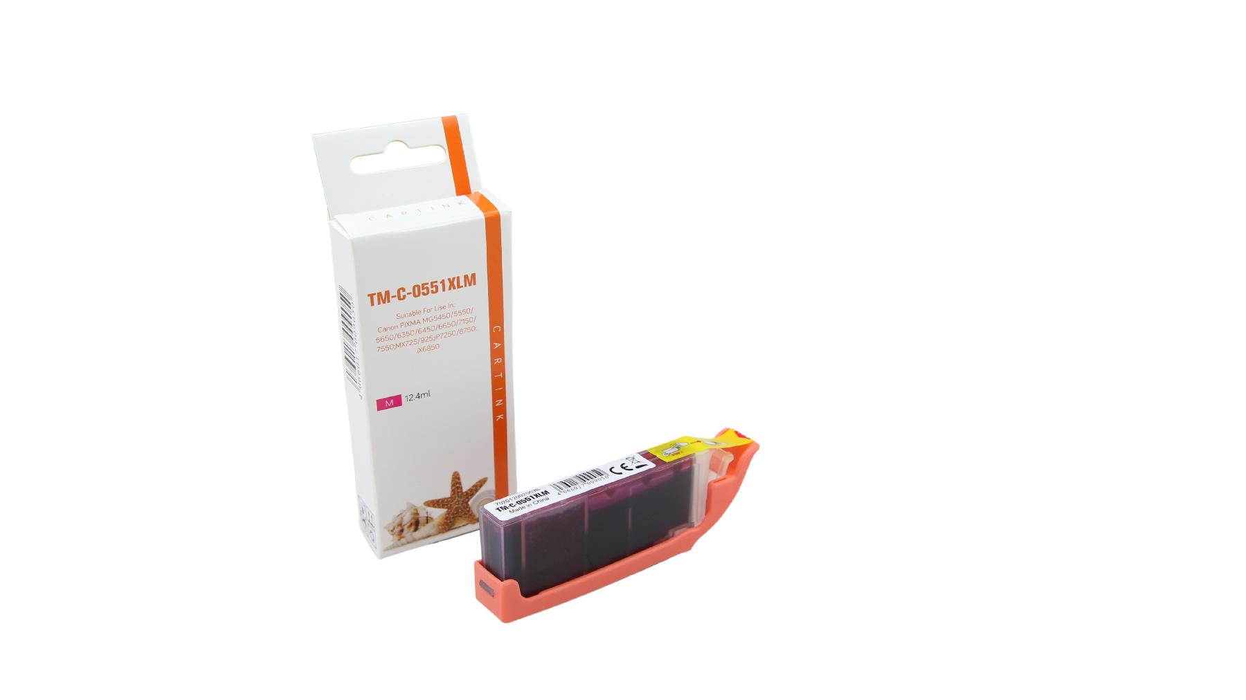 CLI551MXL alternativ Seestern Tinte Magenta fü / 6510B001 / 12,4ml CLI551MXL alternativ Seestern Tinte Magenta fü / 6510B001 / 12,4ml