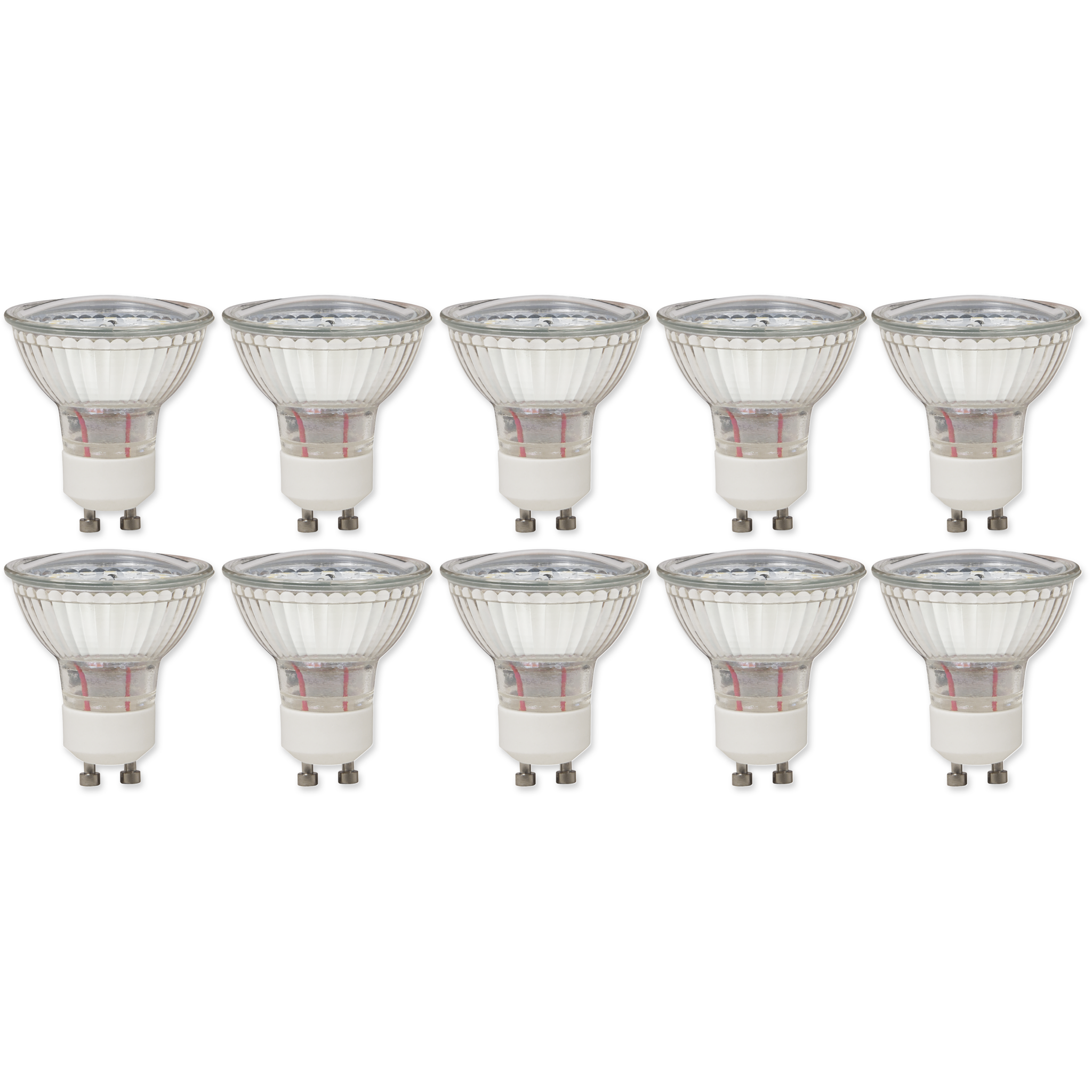 LED-Strahler McShine ''LS-450'' GU10, 5,5W, 470lm, 3000K, step dimmbar, 10er-Pack