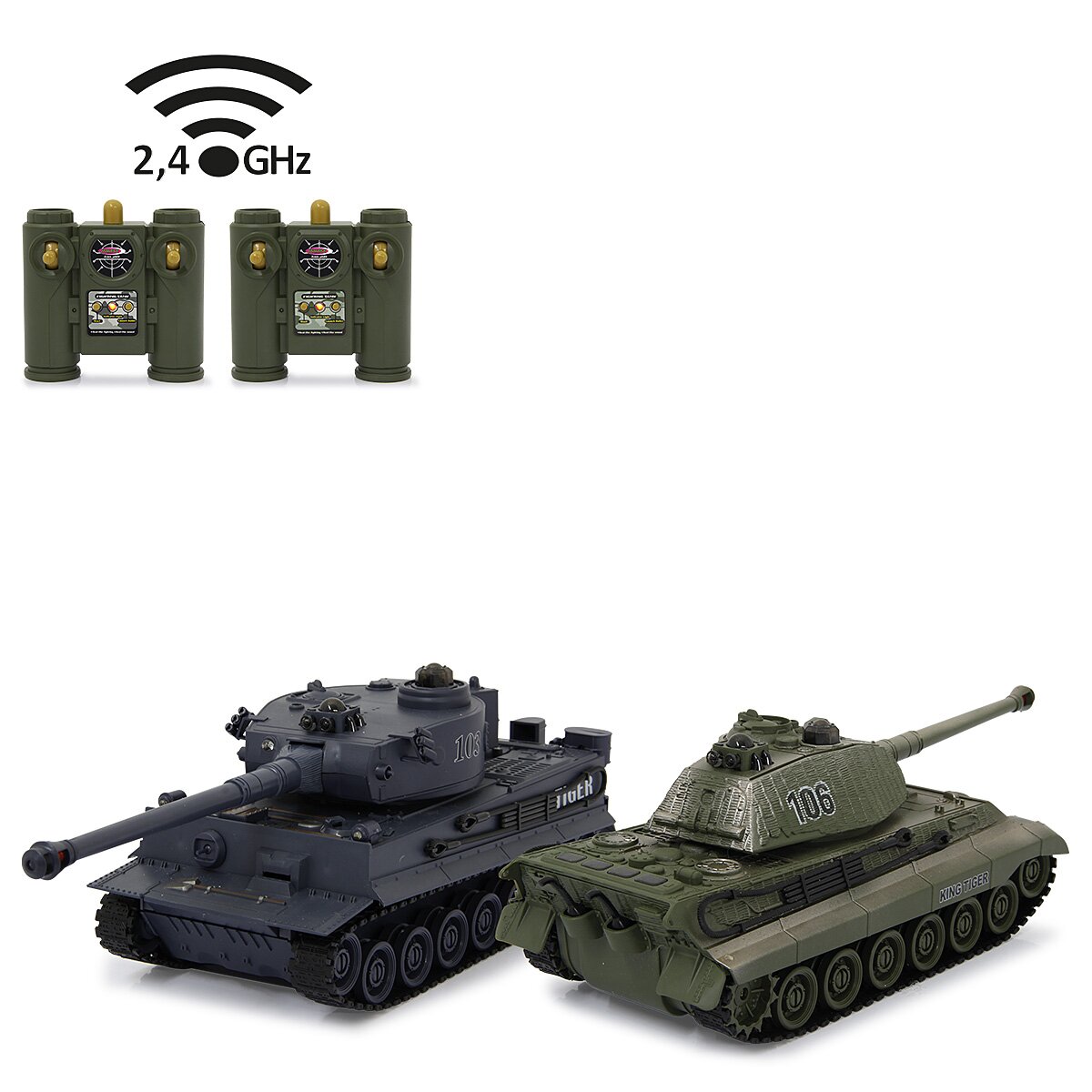 Panzer Tiger Battle Set 1:28 2,4GHz
