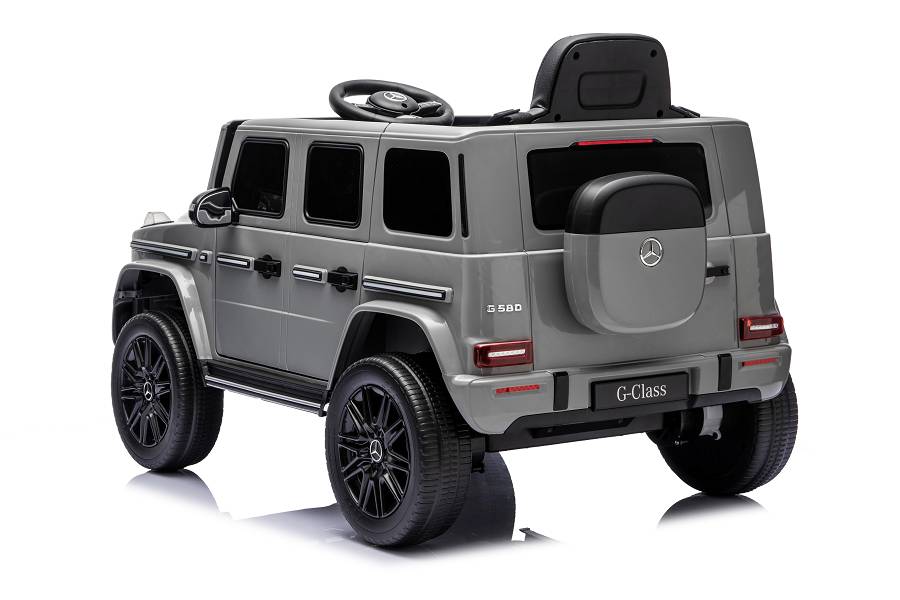 Kinderfahrzeug Mercedes AMG G580 - silber