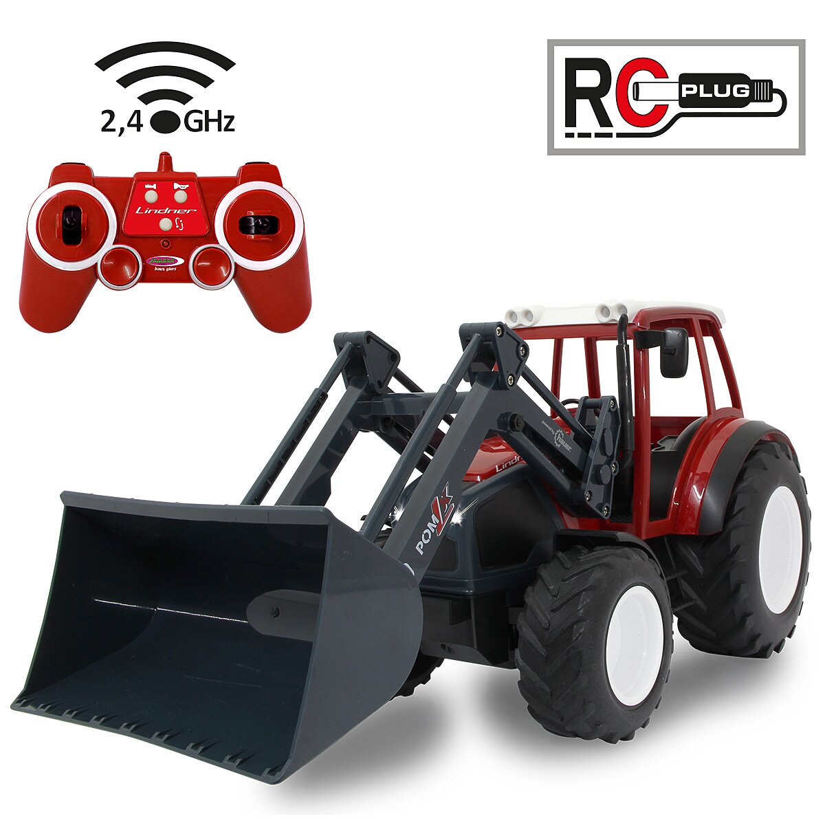 Lindner Geotrac mit Frontlader 1:16 2,4GHz