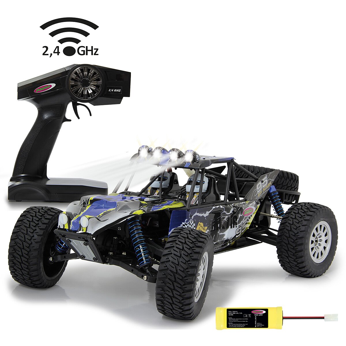 Dakar Desertbuggy 4WD 1:10 NiMh 2,4GHz mit LED