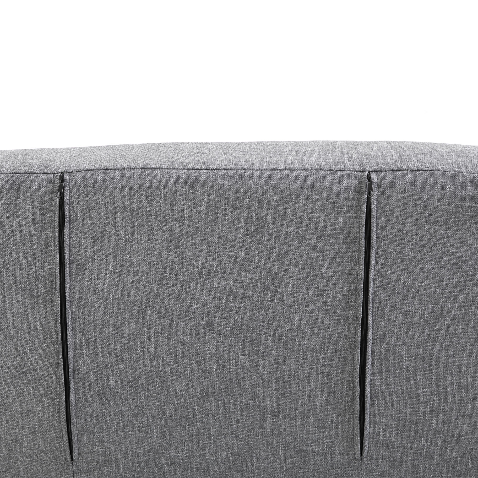 Relaxsessel Liegesessel Sessel, Liegefunktion, Gästebett, 65 cm x 69 cm x 80 cm, Grau