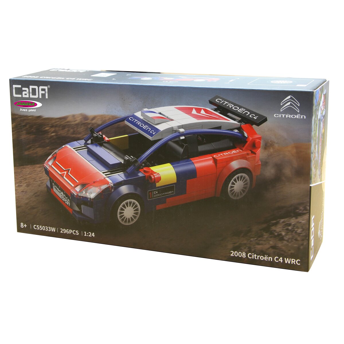 CaDA Set C55033W 2008 Citroën C4 WRC 1:24 Bricks