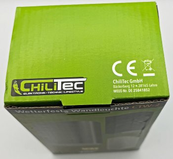 Außen-Wandleuchte "CTW-2" / für 2x GU10, IP44, Edelstahl poliert