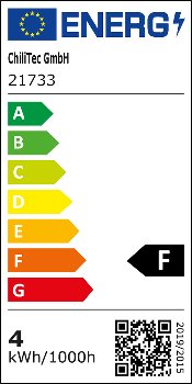 LED Strahler GU10 "H55 SMD" / 120°, 3000k, 444lm, 230V/4W, warmweiß