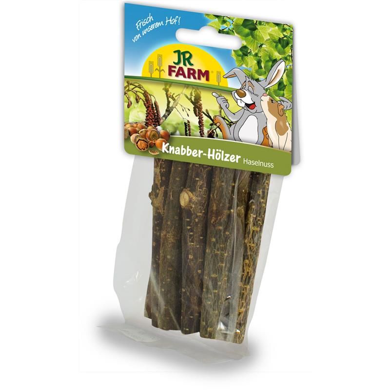 JR Farm Knabber-Hölzer Haselnuss 40g
