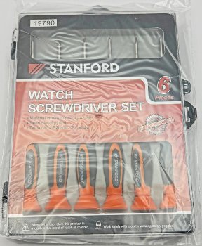 Feinmechaniker-Schraubendrehersatz, je 3x für Schlitz- & Kreuzschrauben