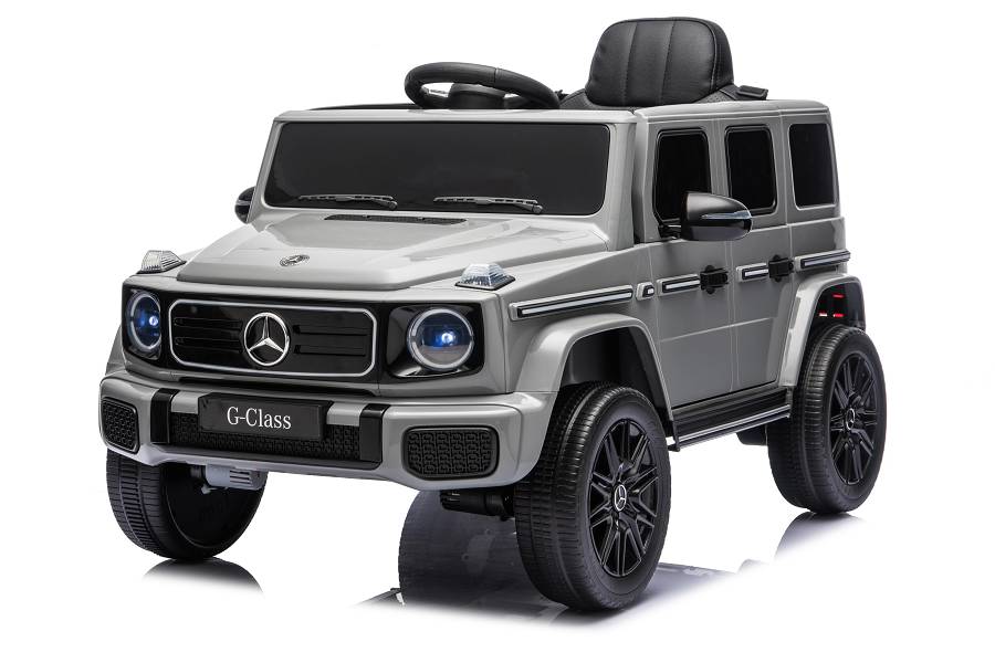 Kinderfahrzeug Mercedes AMG G580 - silber
