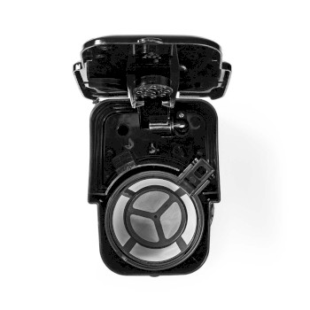 Einzelportions-Kaffeemaschine | 0,4 l | 750 W | Timer-Funktion | isolierter Reisebecher |automatische Abschaltung | LCD-Display | schwarz