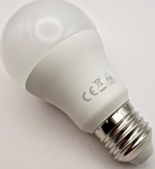 LED Glühlampe E27 "G70 AGL" warmweiß / 3000k, 930lm, 230V/9W, 160°