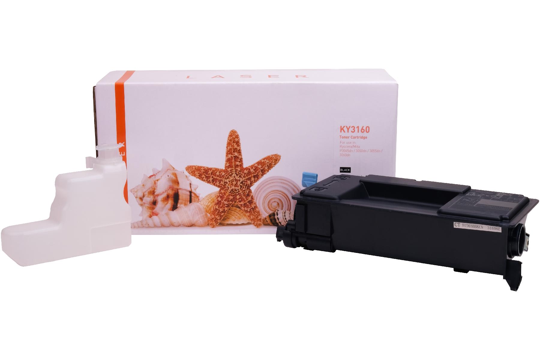 TK3160 alternativ Toner schwarz für Kyocera / TK3160 / 12.500 Seiten