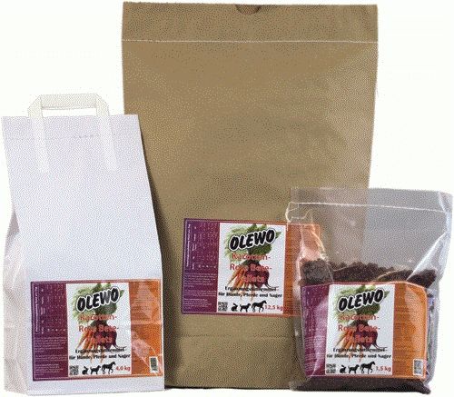 Olewo Karotten-Rote Bete-Pellets - 12,5 kg Olewo Karotten-Rote Bete-Pellets - 4 kg