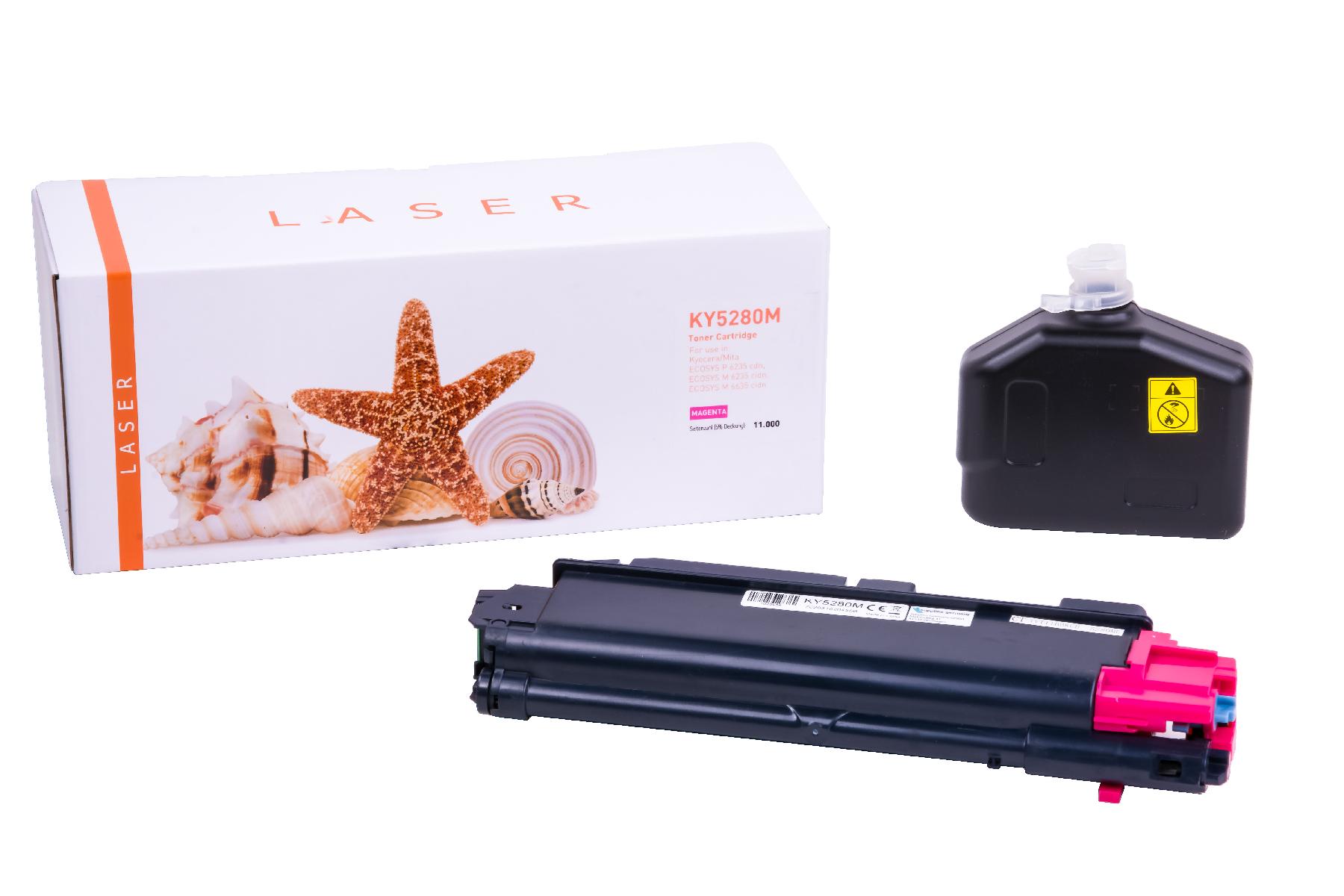 TK5280M alternativ Toner magenta für Kyocera / TK5280M / 11.000 Seiten