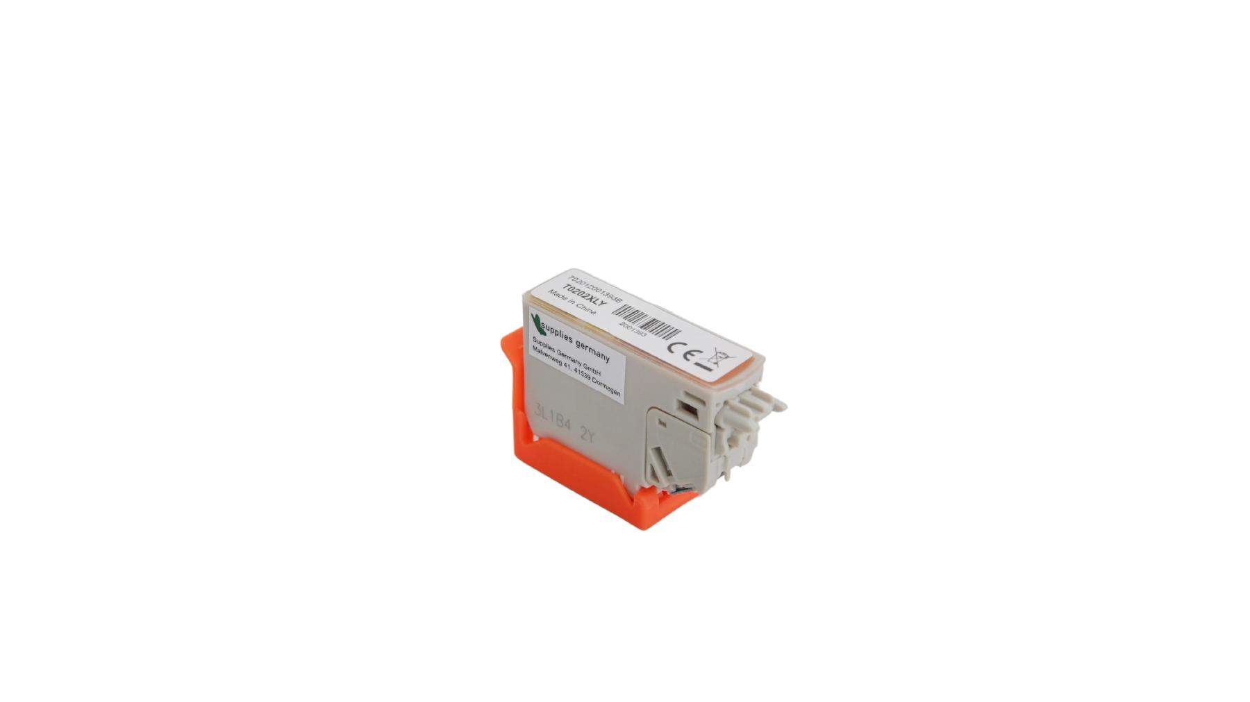 T0202XLY alternativ Tinte gelb für Epson / C13T02H44010 / 650 Seiten T0202XLY alternativ Tinte gelb für Epson / C13T02H44010 / 650 Seiten
