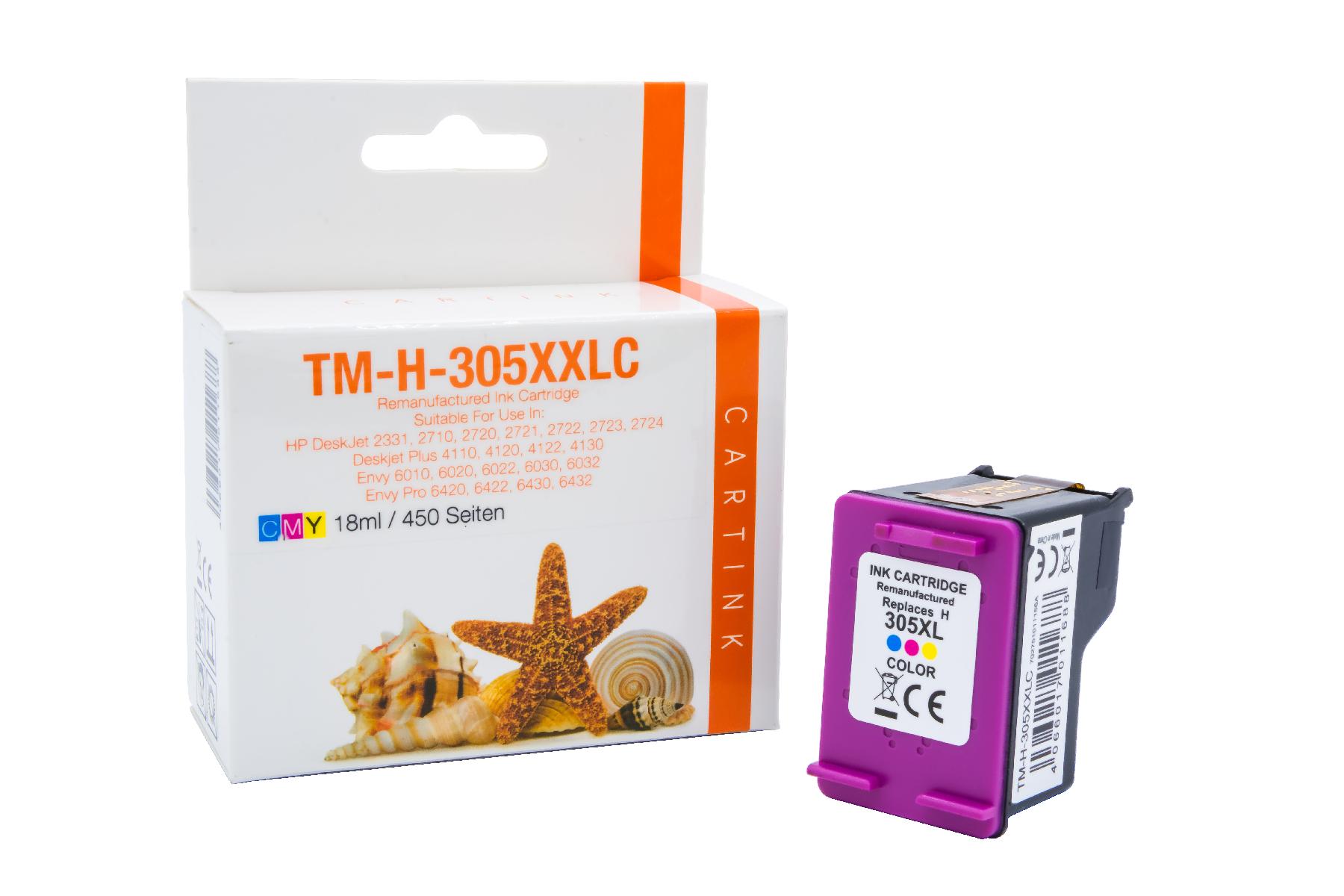 305XXLC Refill Tinte Color für HP / 3YM63A / Ca. 450 Seiten / 125 mehr Inhalt 305XXLC Refill Tinte Color für HP / 3YM63A / Ca. 450 Seiten / 125 mehr Inhalt