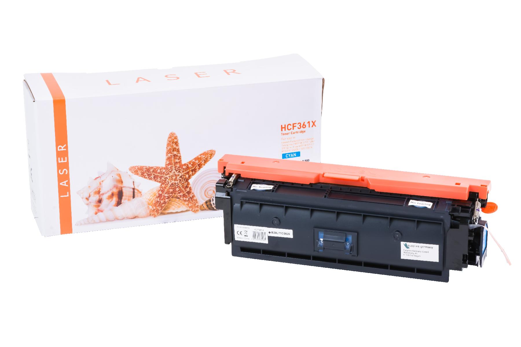 CF361X alternativ Toner Cyan für HP / CF361X /508X / 9.500 Seiten CF361X alternativ Toner Cyan für HP / CF361X /508X / 9.500 Seiten