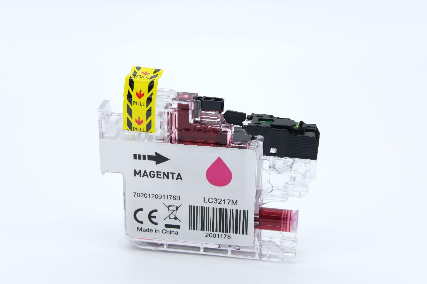 LC3217M alternativ Tinte Magenta für Brother / LC3217M / 550 Seiten(PATENTSICHER) LC3217M alternativ Tinte Magenta für Brother / LC3217M / 550 Seiten(PATENTSICHER)