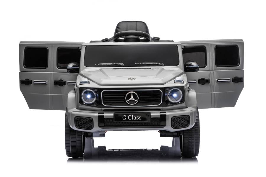 Kinderfahrzeug Mercedes AMG G580 - silber